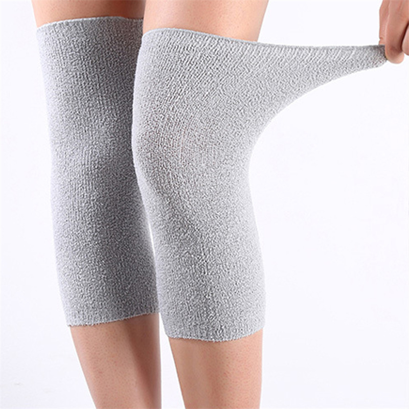 Knee Sleeve Pair - 1 Paar Winter Warme Kniebeschermers Bamboe