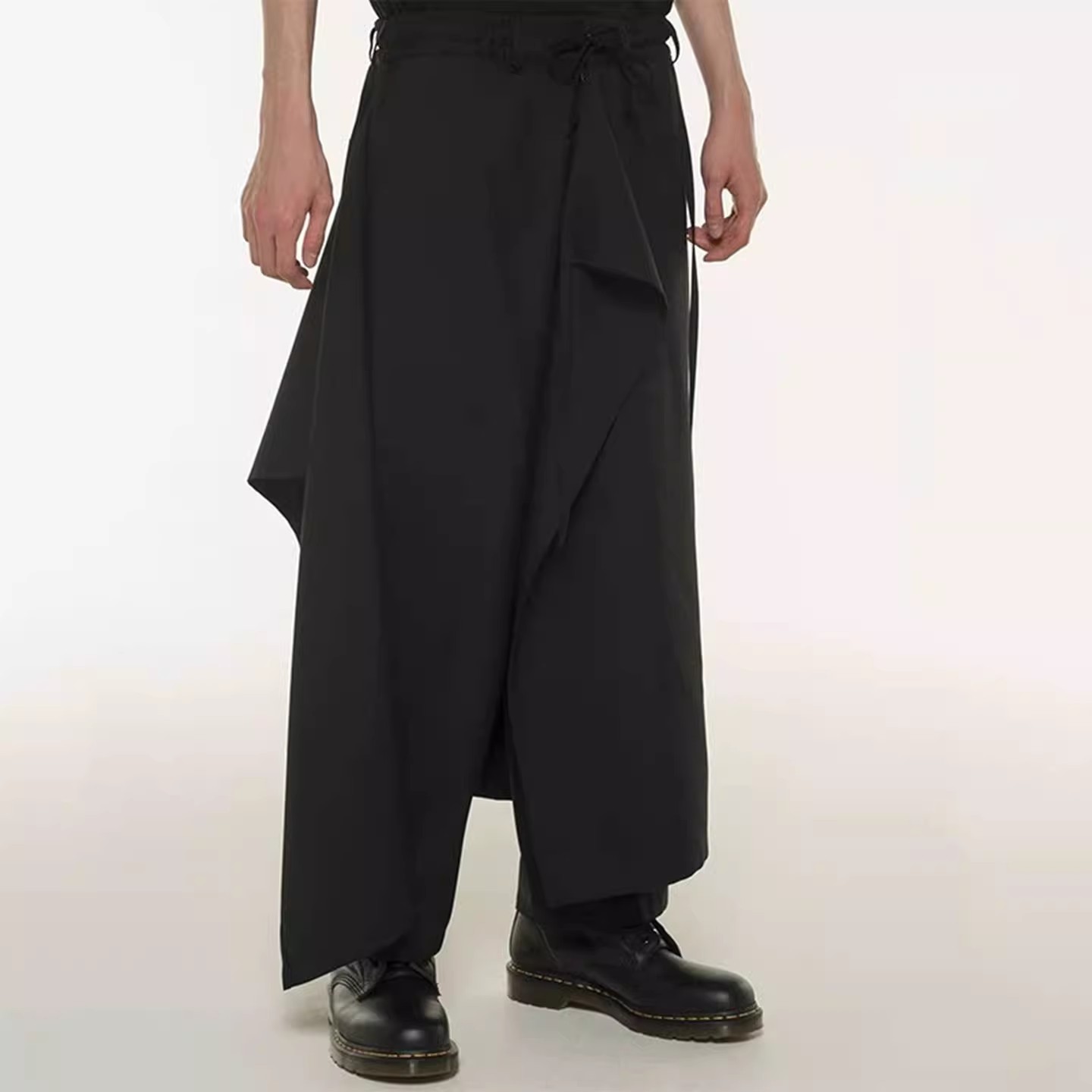Crossfit Male - FANDISHI elastische taille zwarte casual broek