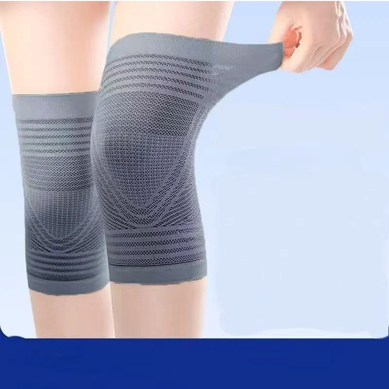 Knee Sleeve Pair - Dunne, ademende compressiekniebeschermers, antislip, zomerse airconditioning