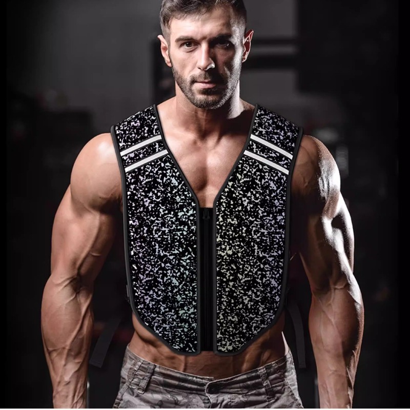 Crossfit Weight Vest - Universeel verstelbaar gewichtsvest, 20 kg zacht