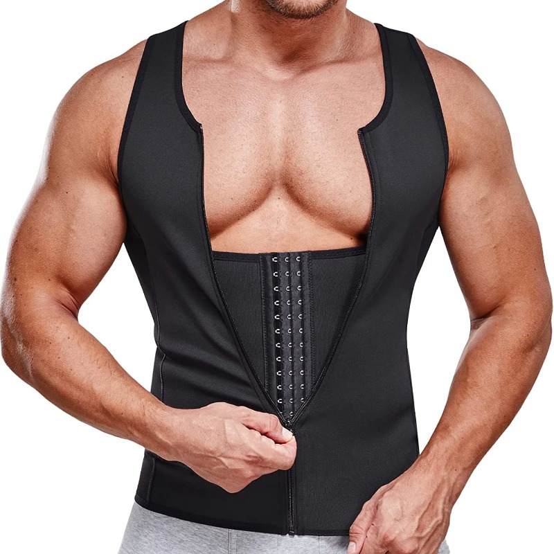 Crossfit Weight Vest - Qtree Heren Afslanken Sauna Tank Top