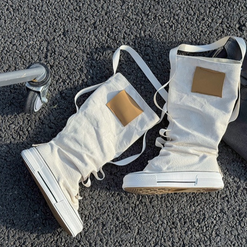 Crossfit Youtube - Dameslaarzen Mode Stacking Designer Boots Klassieke