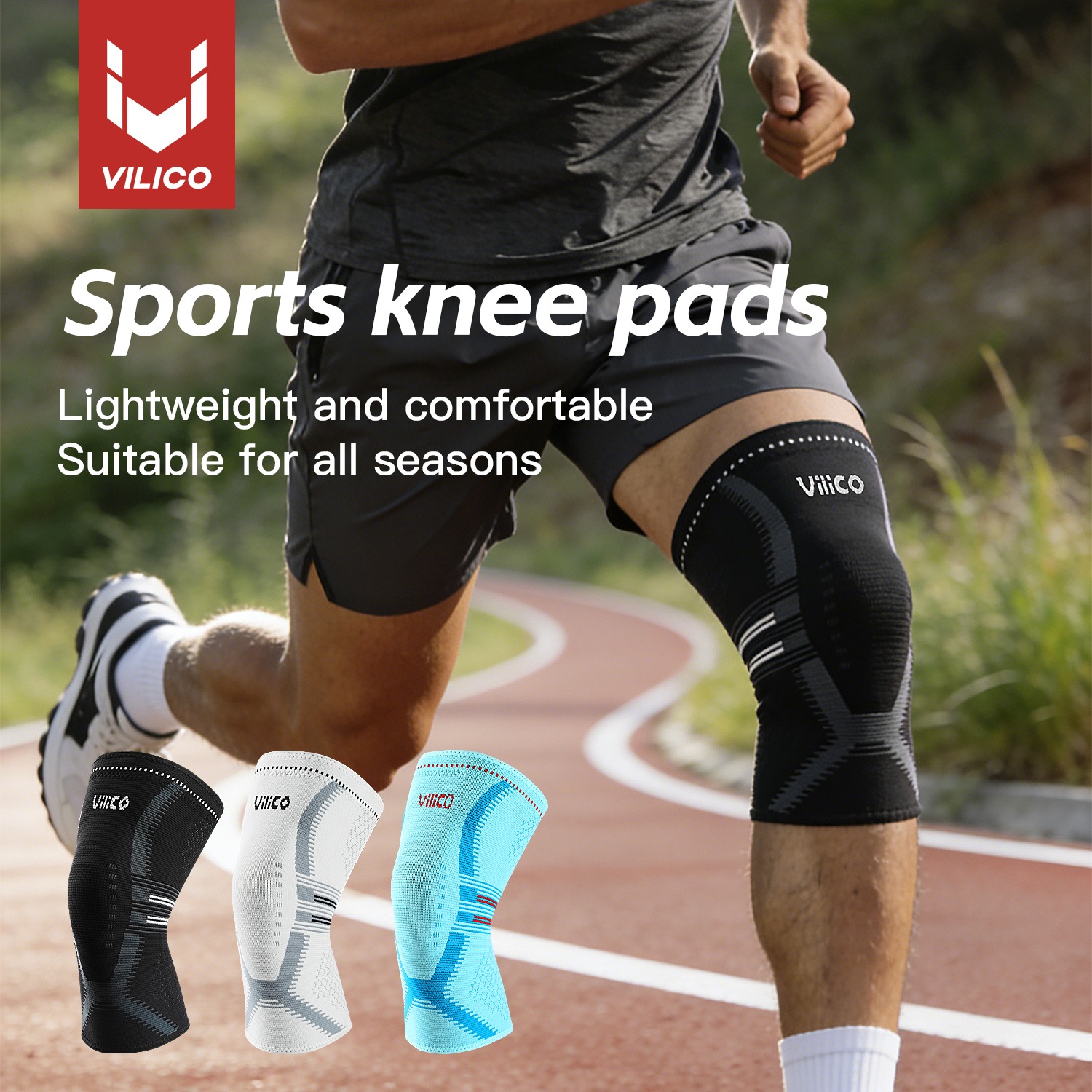 Knee Sleeve Pair - 1 stuks kniebrace voor dames &