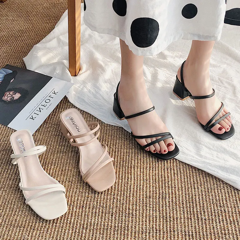 Vrouwelijke sandalen met vierk - Crossfit Lady recensie en prijs
