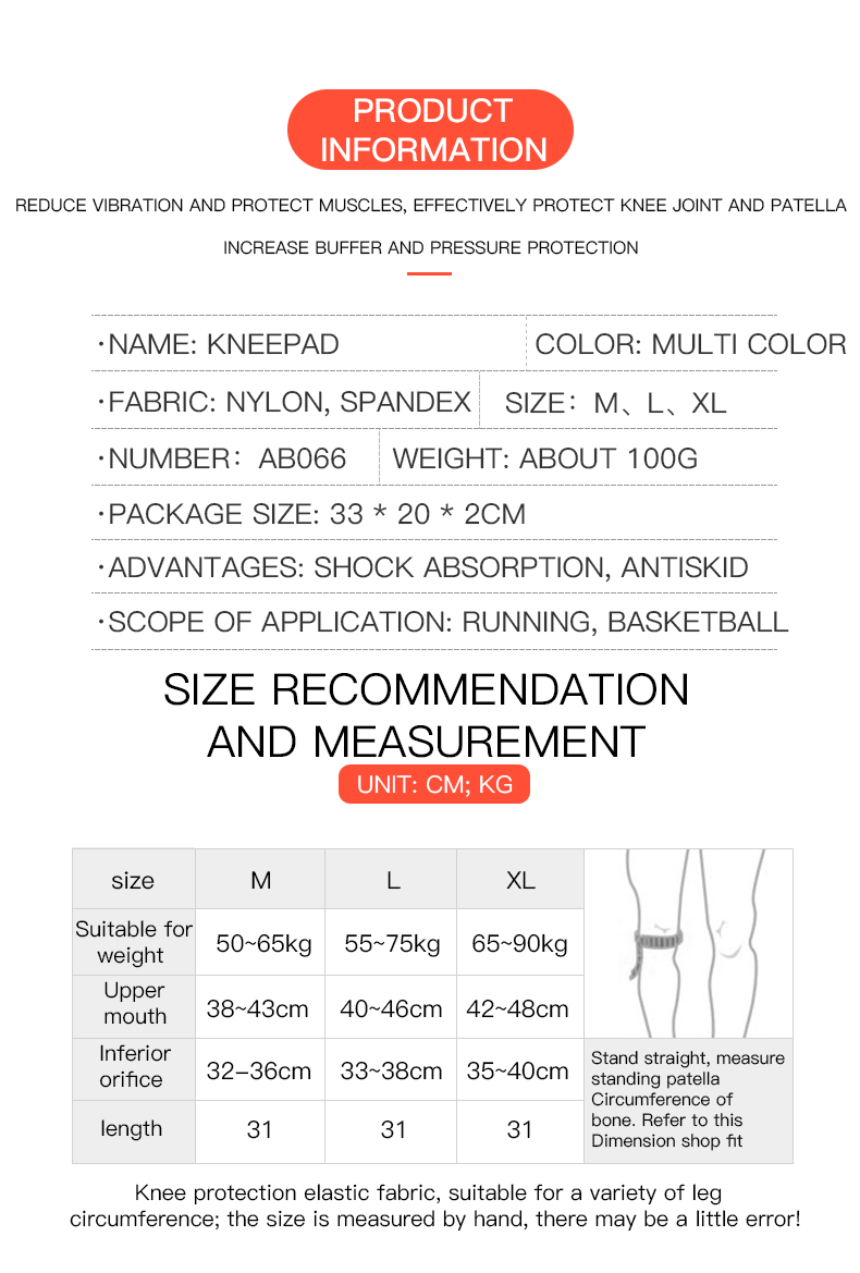   Elastische siliconen kniebra - Knee Sleeve Pair recensie en prijs