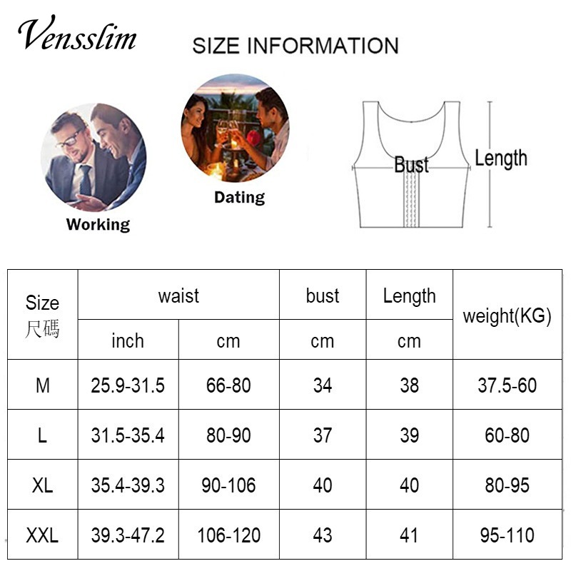 Vensslim Heren Gynaecomastie C - Crossfit Weight Vest recensie en prijs