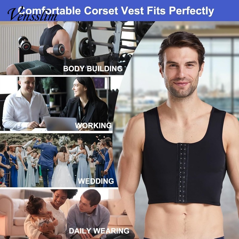 Vensslim Heren Gynaecomastie C - Crossfit Weight Vest recensie en prijs