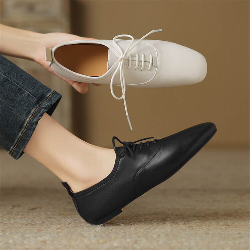 Nieuwe lederen kanten loafers  - Crossfit Lady recensie en prijs