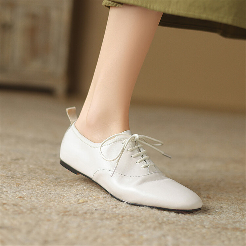 Nieuwe lederen kanten loafers  - Crossfit Lady recensie en prijs