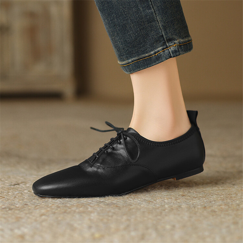 Nieuwe lederen kanten loafers  - Crossfit Lady recensie en prijs