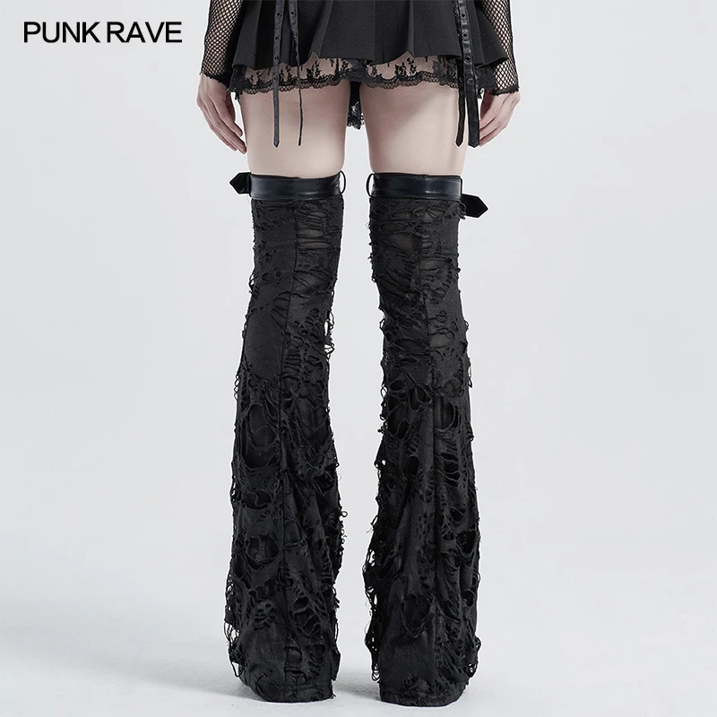 PUNK RAVE Dames Punk Shabby Le - Knee Sleeve Pair recensie en prijs