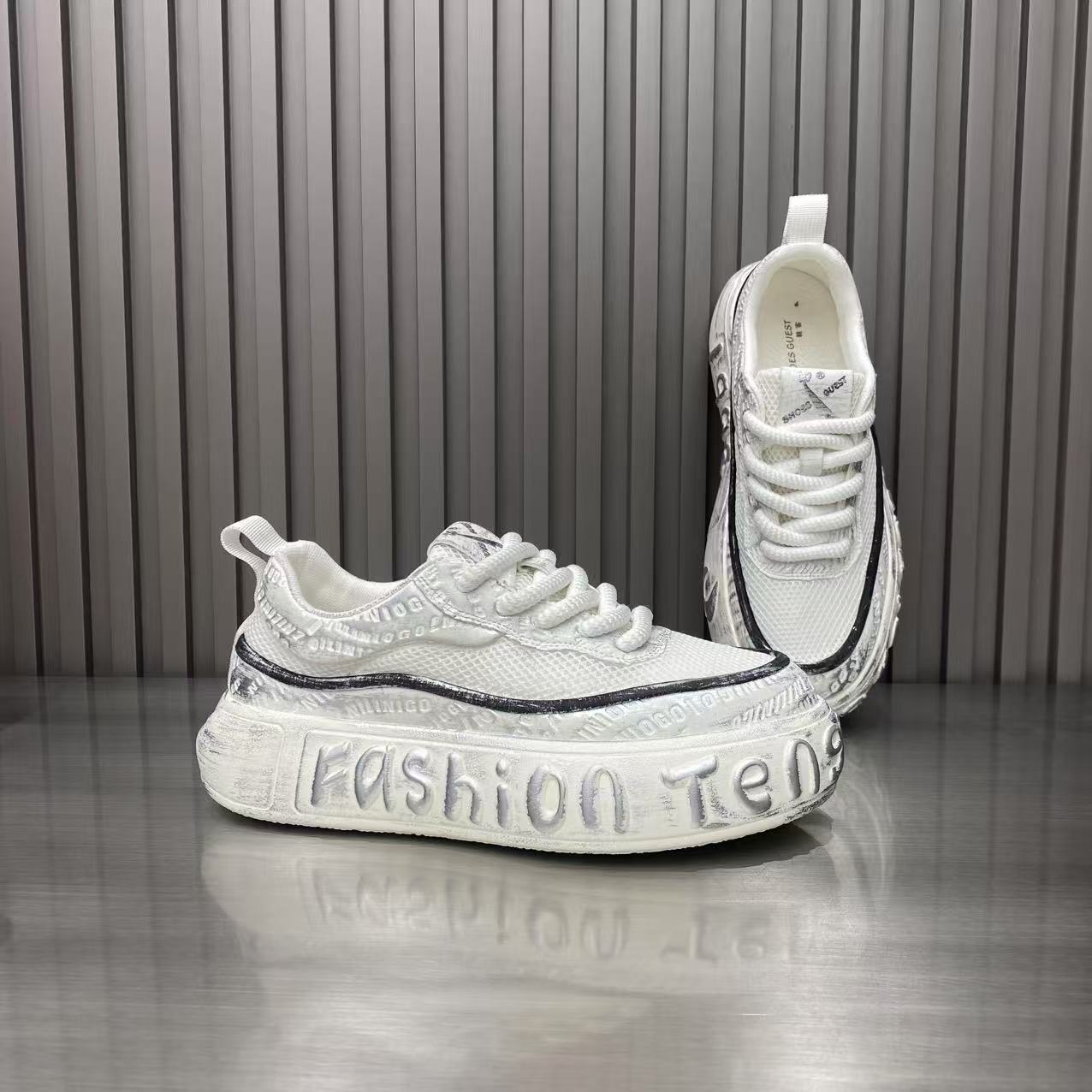 Chunky Sneaker Plus Maat 45 46 - Crossfit Hard recensie en prijs
