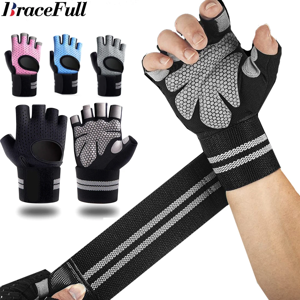 1 paar halve vinger gym fitnes - Wrist Wrap Support recensie en prijs