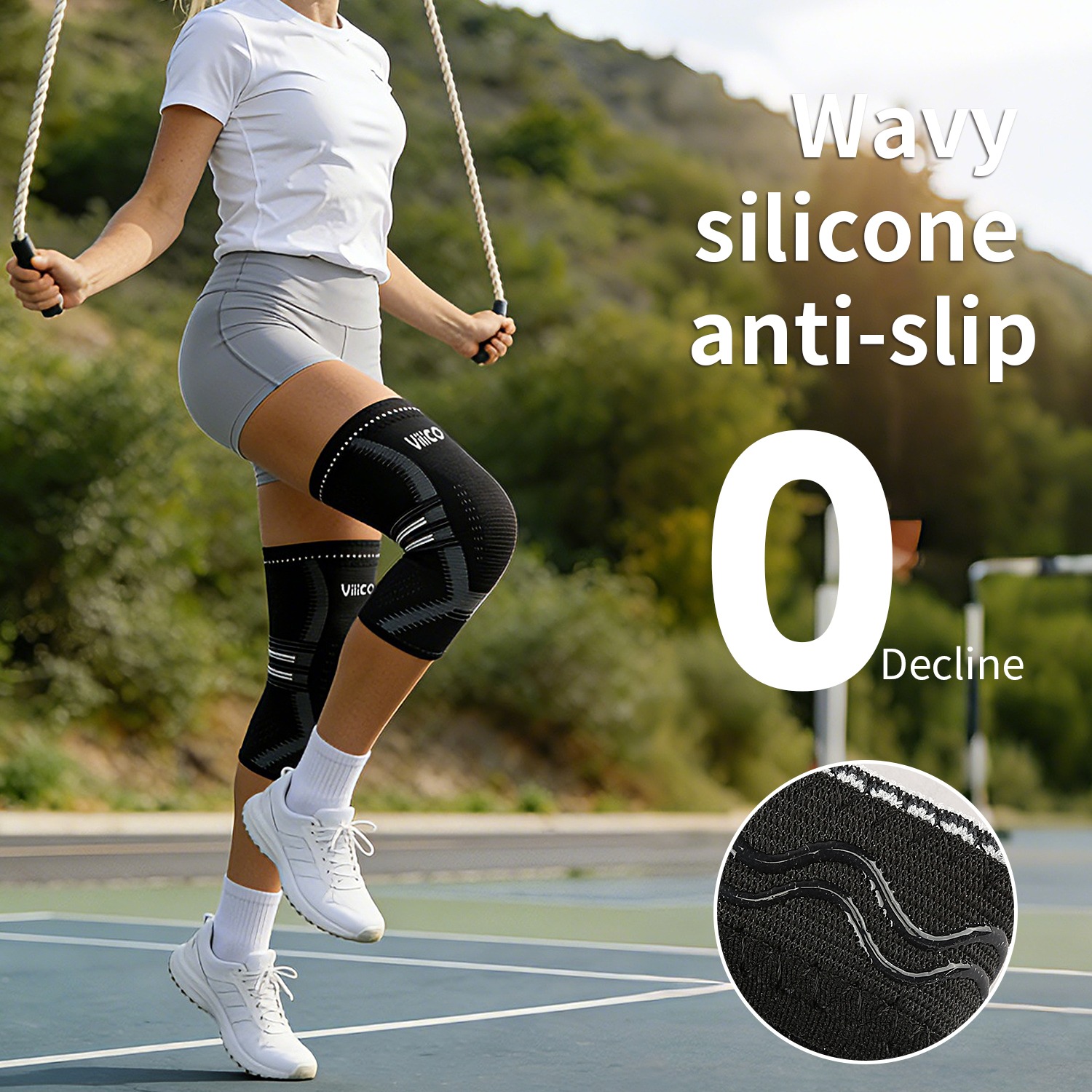 1 stuks kniebrace voor dames & - Knee Sleeve Pair recensie en prijs