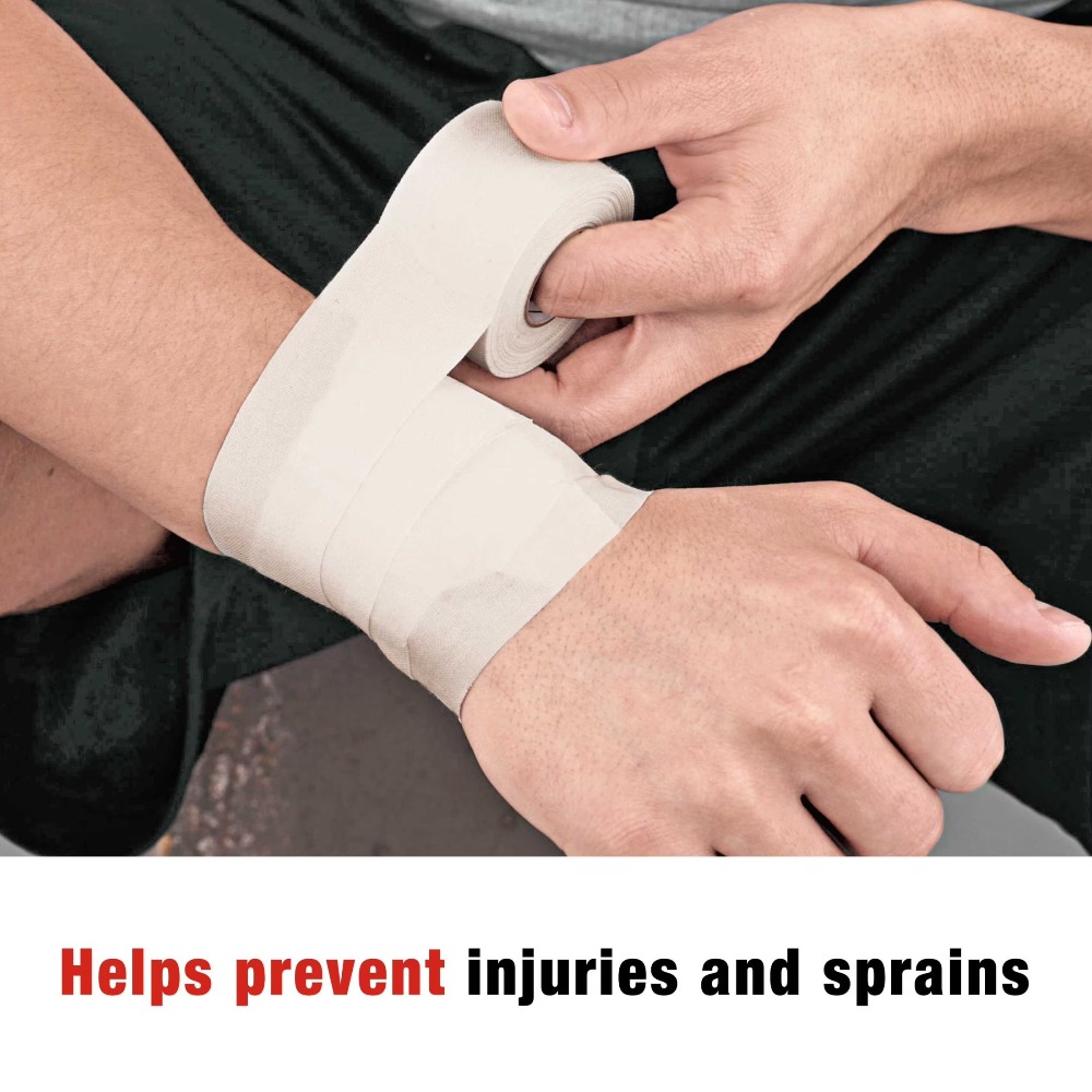 Sporttape zwart 1,5 inch breed - Wrist Wrap Support recensie en prijs