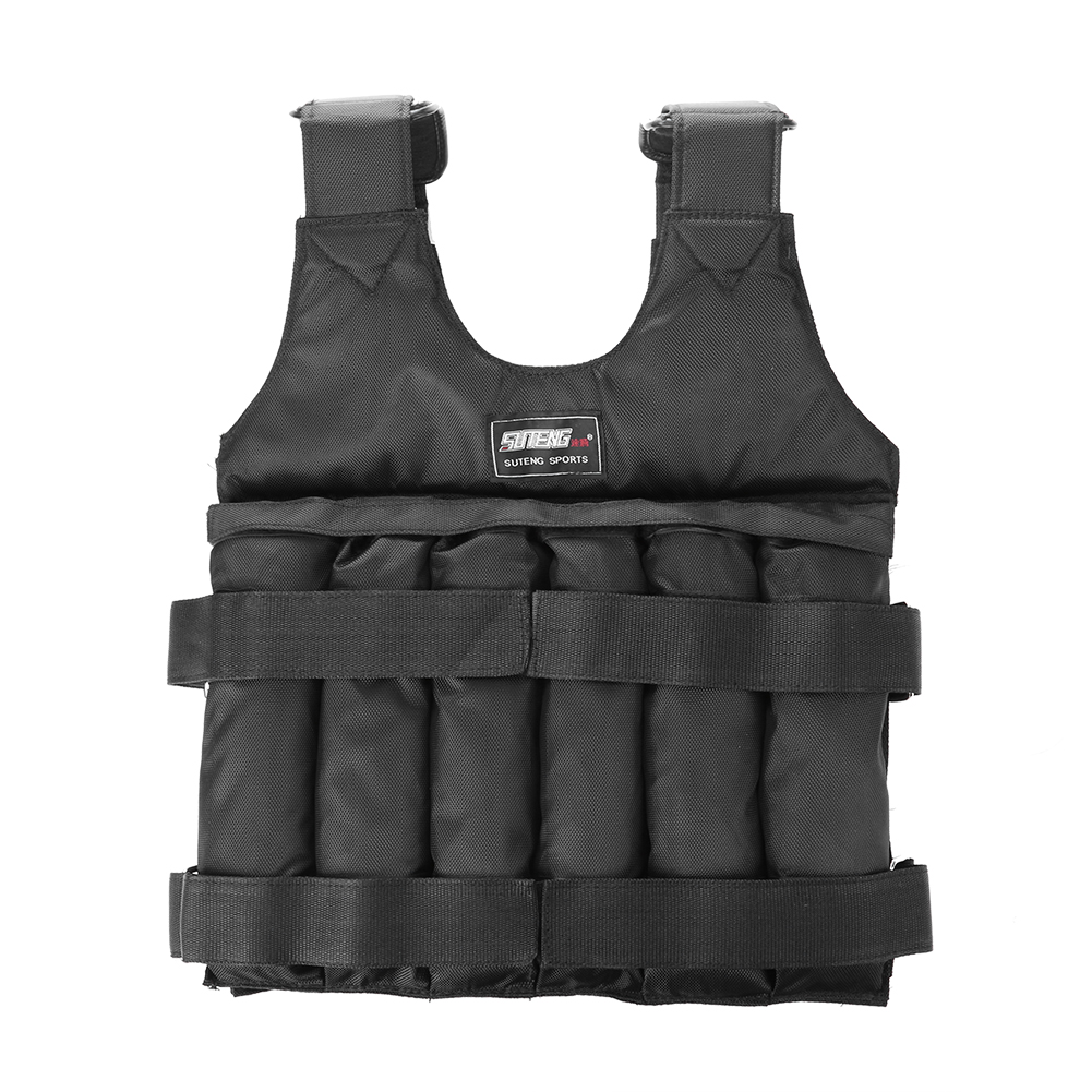 1 - 110LBS Verstelbaar gewogen - Crossfit Weight Vest recensie en prijs