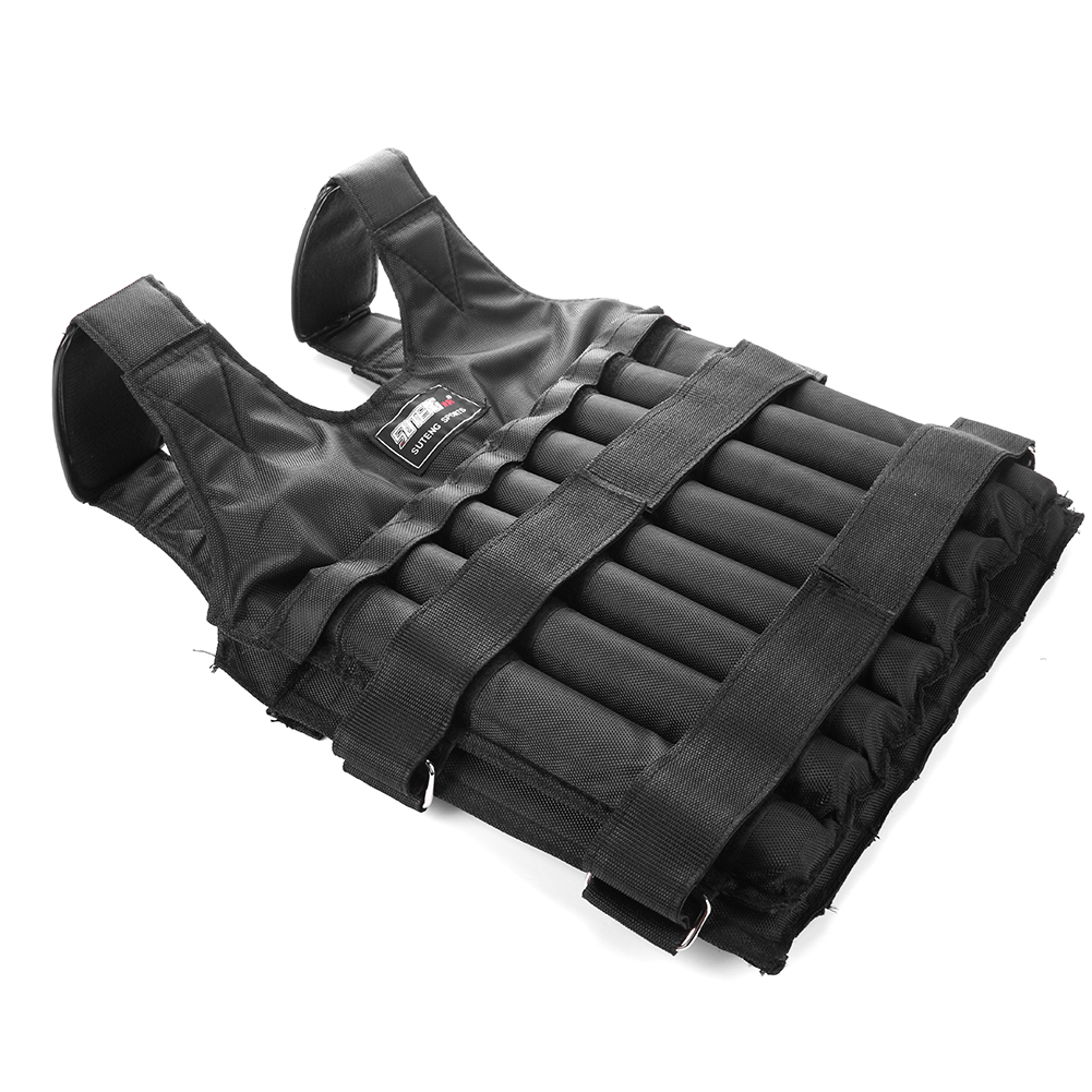 1 - 110LBS Verstelbaar gewogen - Crossfit Weight Vest recensie en prijs
