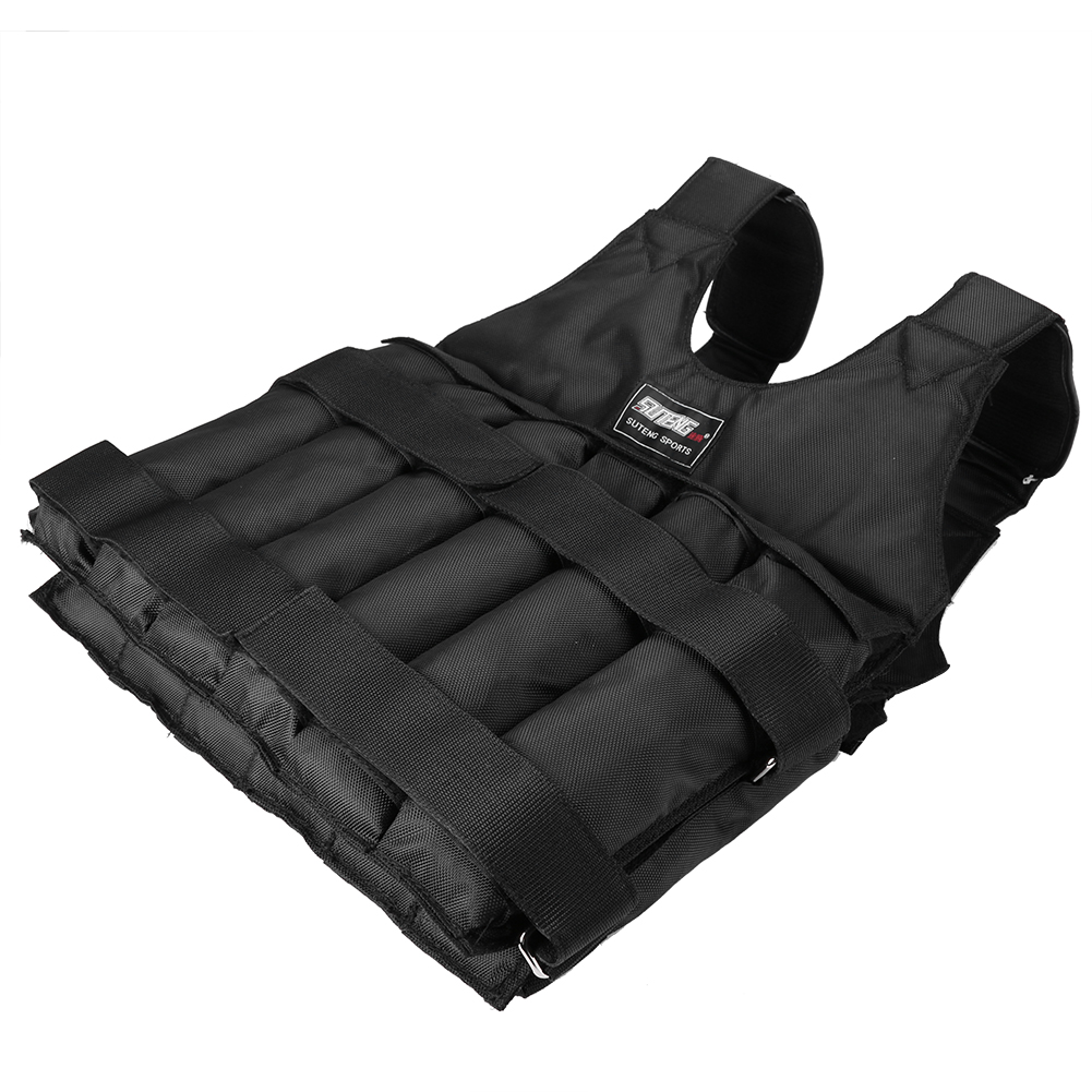 1 - 110LBS Verstelbaar gewogen - Crossfit Weight Vest recensie en prijs